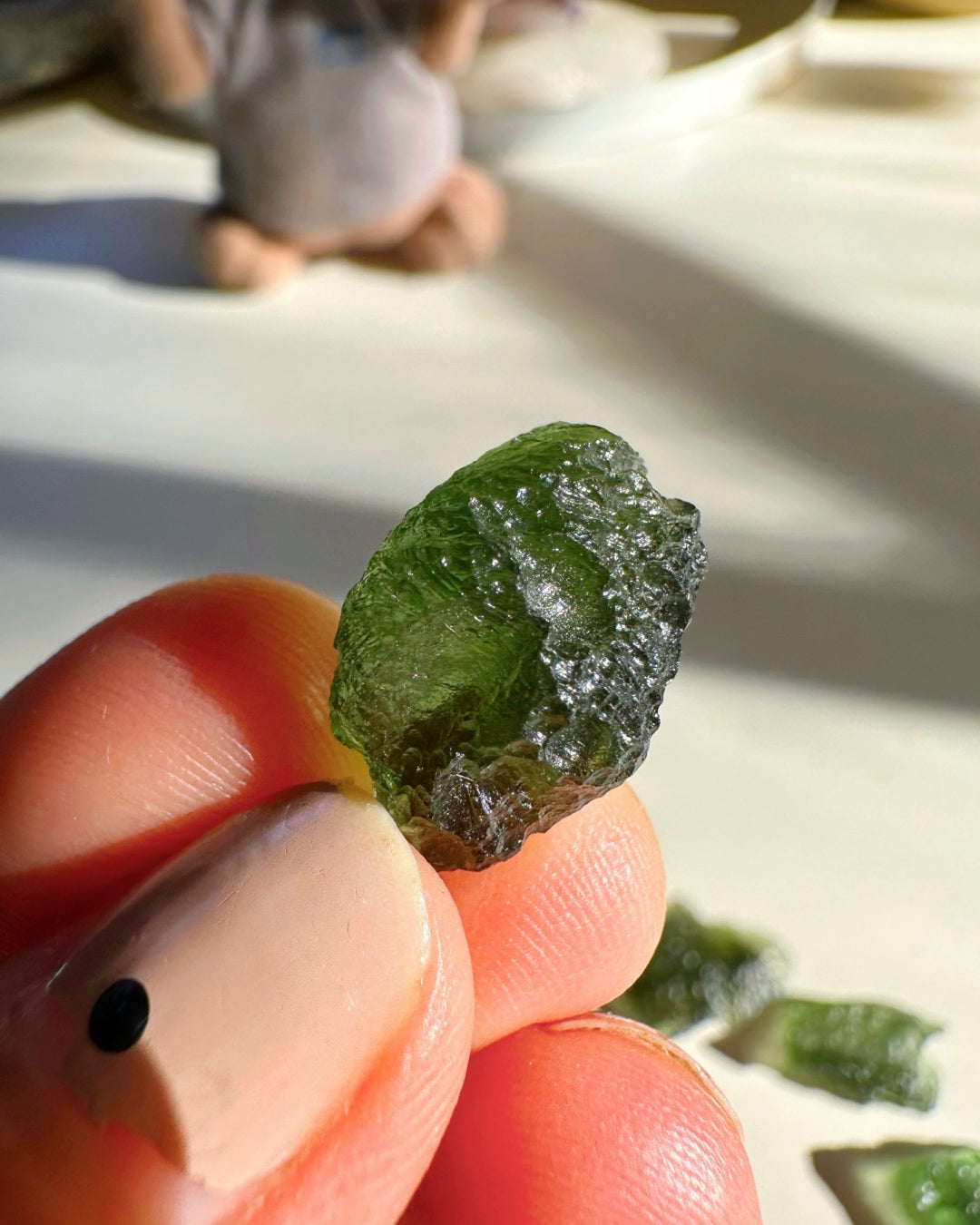 Chlum Moldavite  #4 - AA