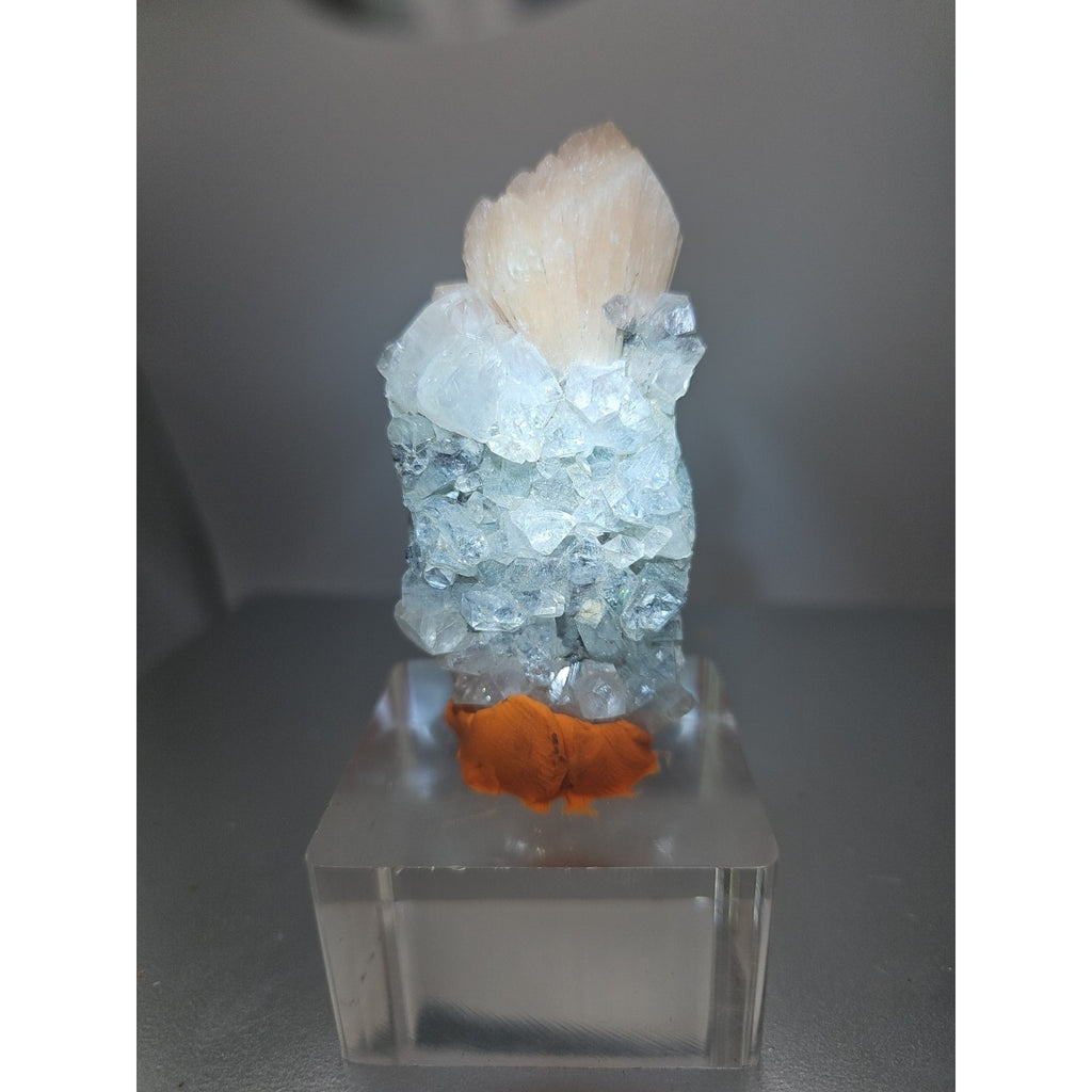 Apophyllite Pink Stilbite 51grams by CrystalCloud Company