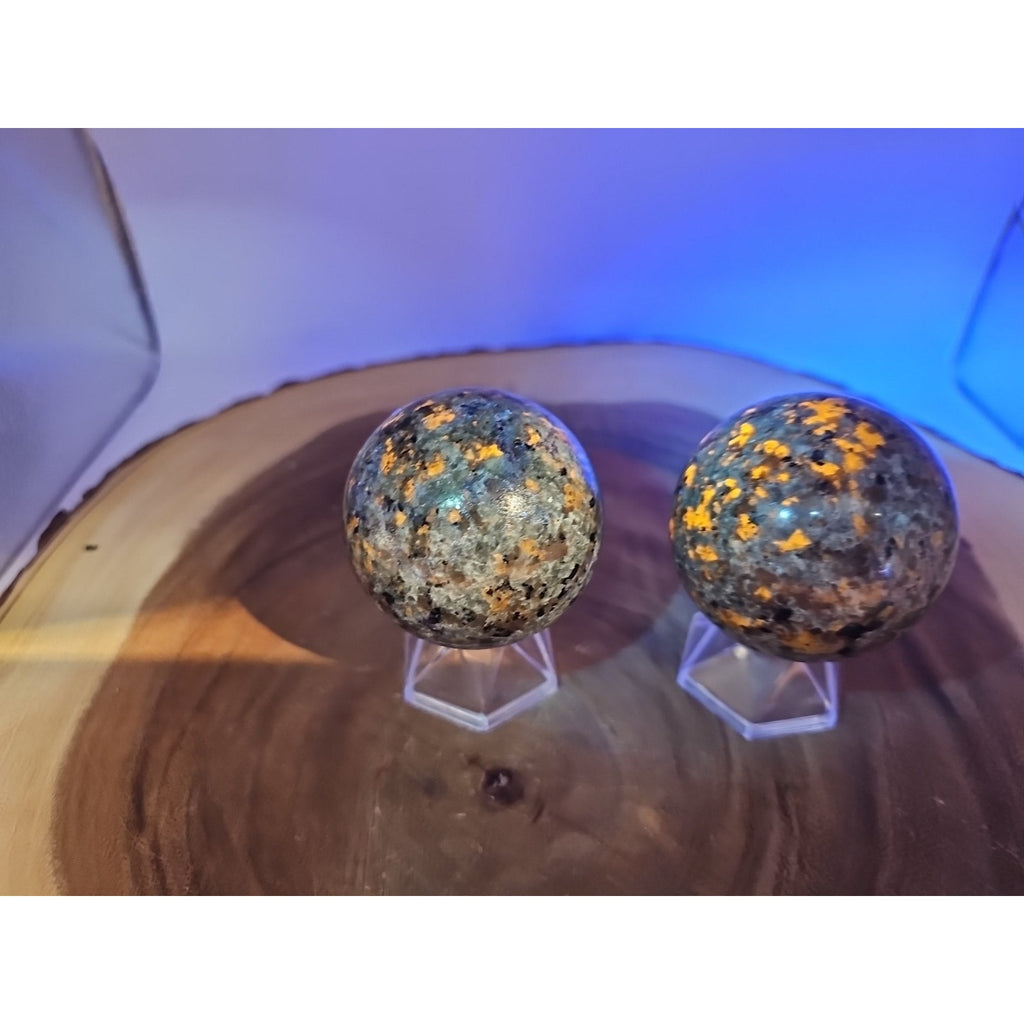 Yooperlite Stone Sphere 55mm 1 Each by CrystalCloud Company
