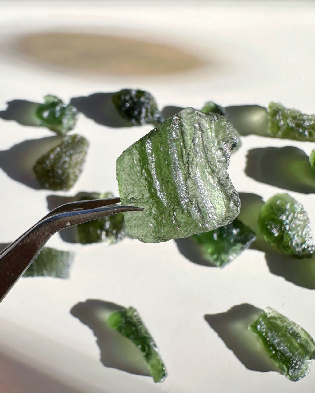 Chlum Moldavite  #1 - AA