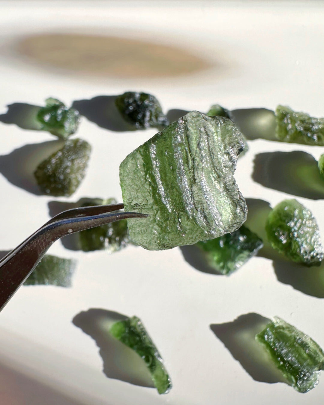 Chlum Moldavite  #1 - AA