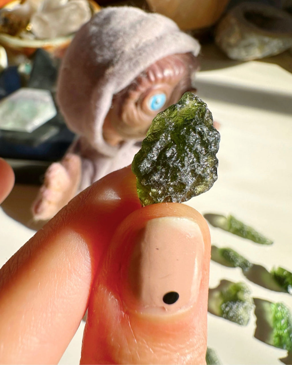 Chlum Moldavite  #3 - AA