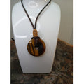 Tiger Eye Necklace Handmade by CrystalCloudCompany