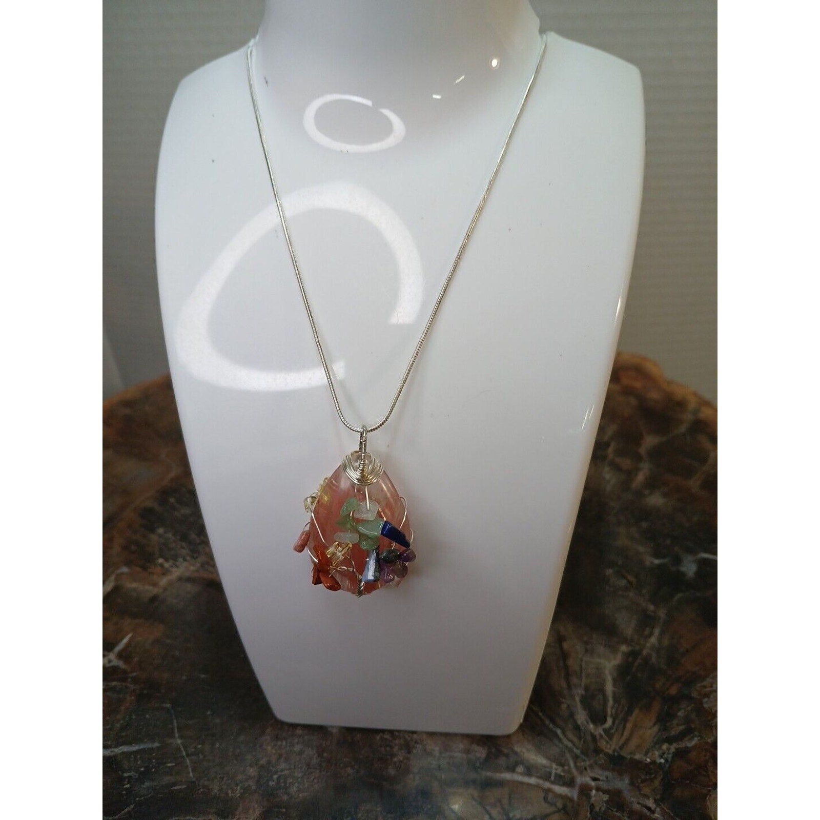 Natural Crystal Necklace by CrystalCloud Company
