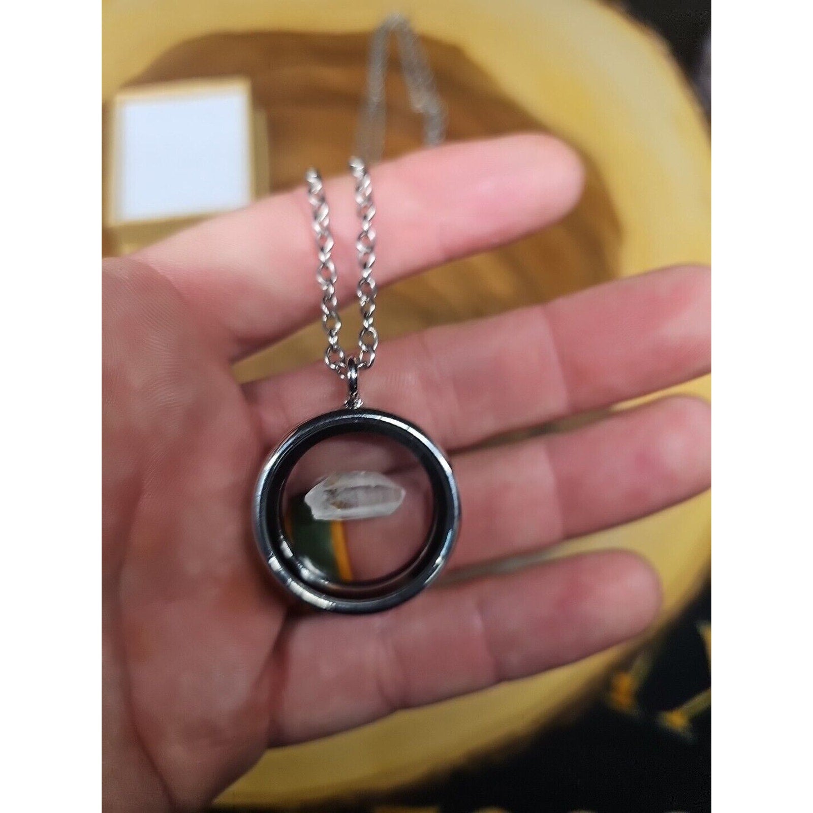Necklaces Pendant Herkimer Diamonds by CrystalCloud Company