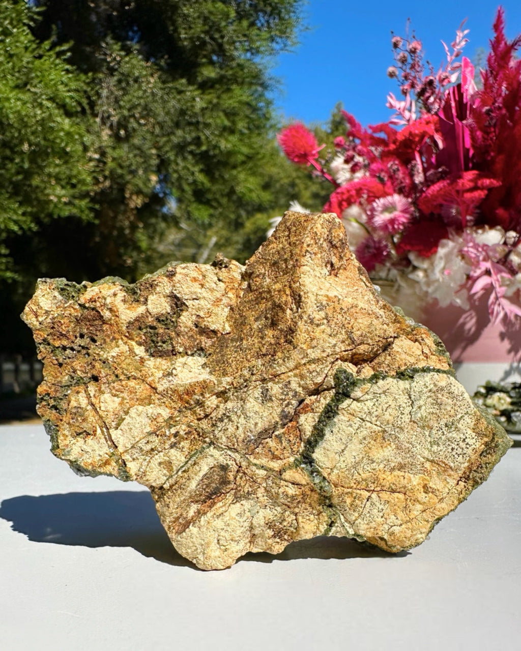 Epidote Quartz Cluster by Baltic Mermaid