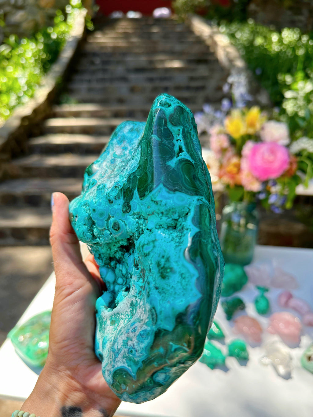 Chrysocolla w/ Malachite