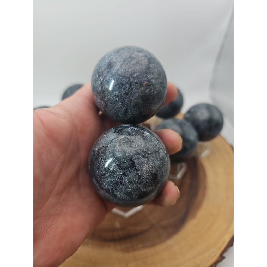 Quartz Crystal Sphere 50mm 1 Each by CrystalCloud Company