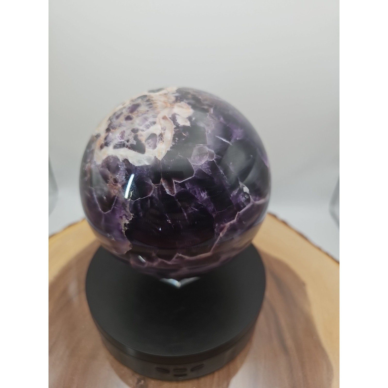 5.6LB Natural Dream Amethyst Sphere Quartz Crystal Ball by CrystalCloud Company