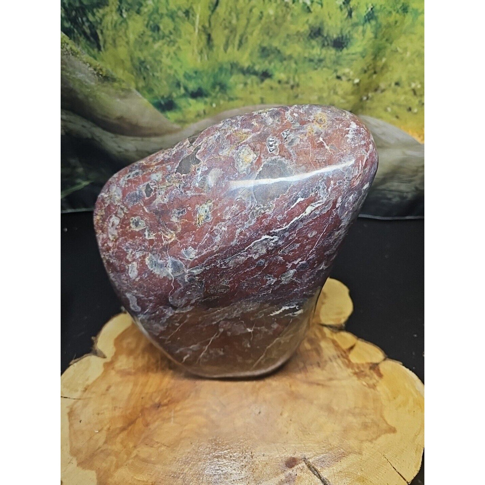 16.6LB Natural Chicken Blood Stone Quartz Crystal Mineral specimen healing by CrystalCloud Company
