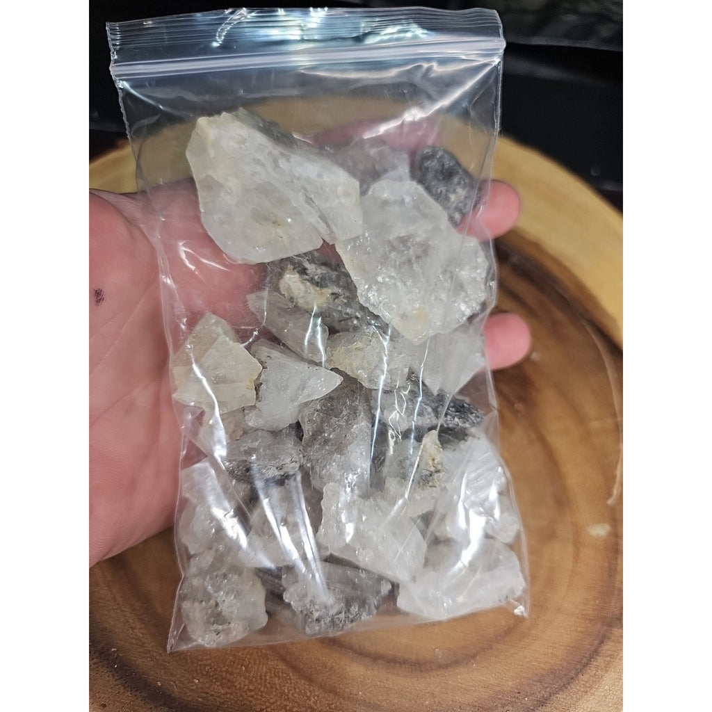 Natural Quartz Crystal pieces from Fonda, NY (aka Herkimer Diamond) 292grams by CrystalCloud Company