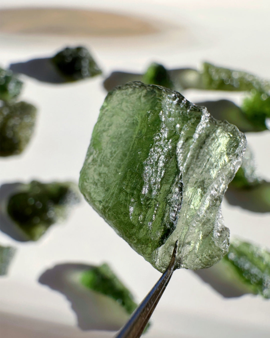 Chlum Moldavite  #1 - AA
