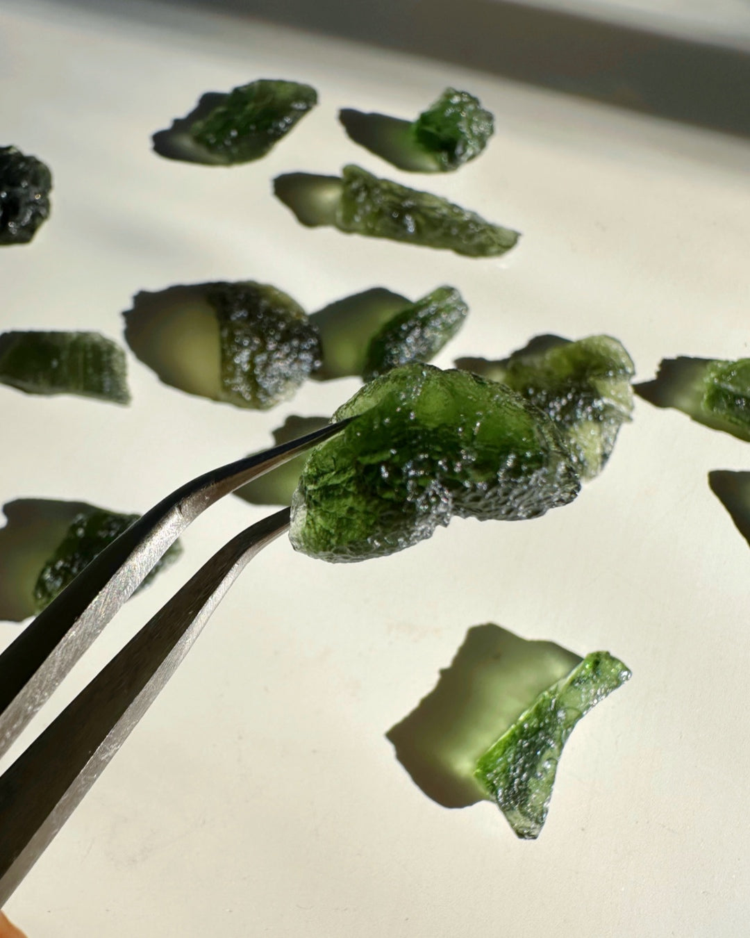 Chlum Moldavite  #4 - AA