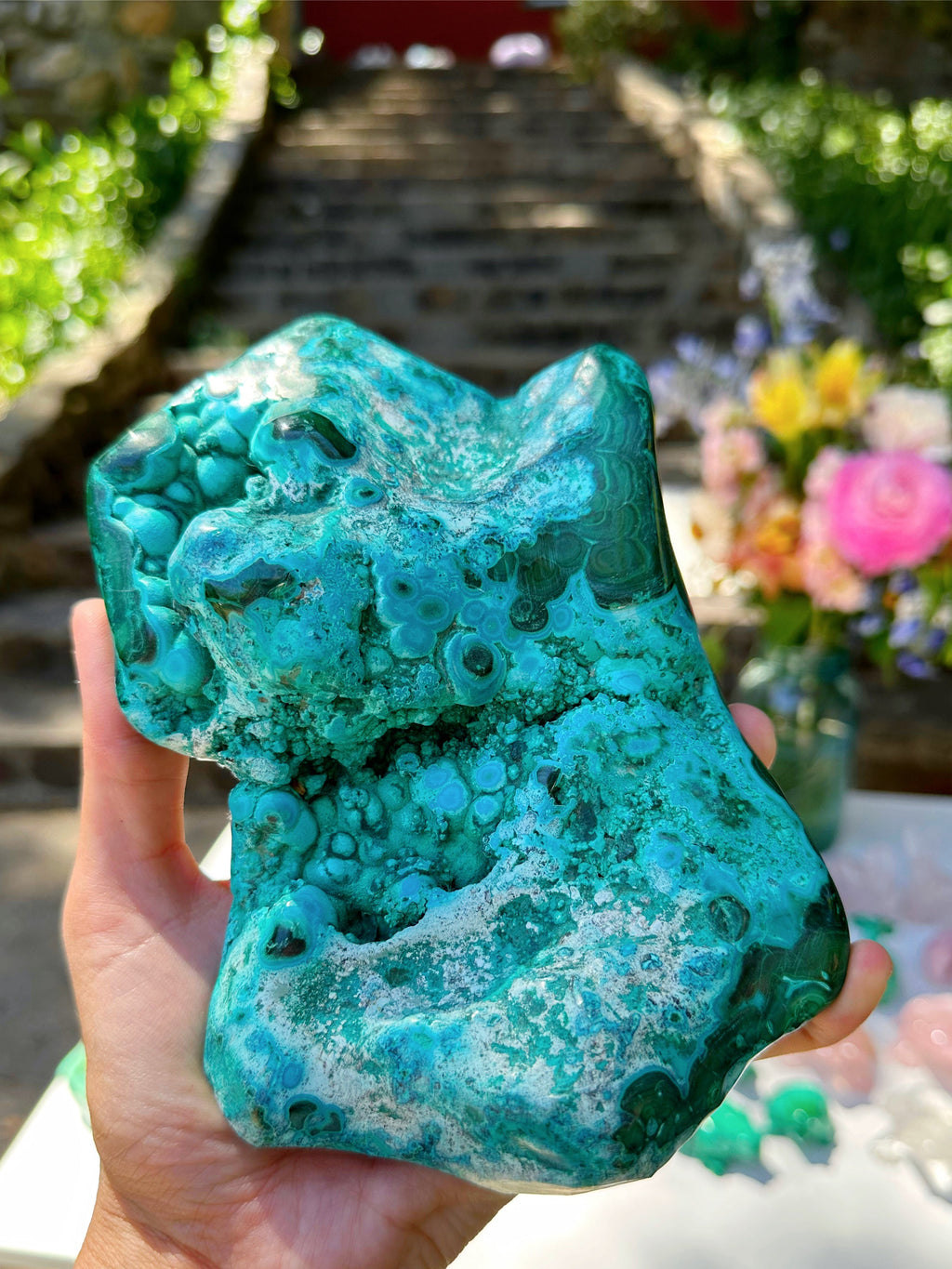 Chrysocolla w/ Malachite