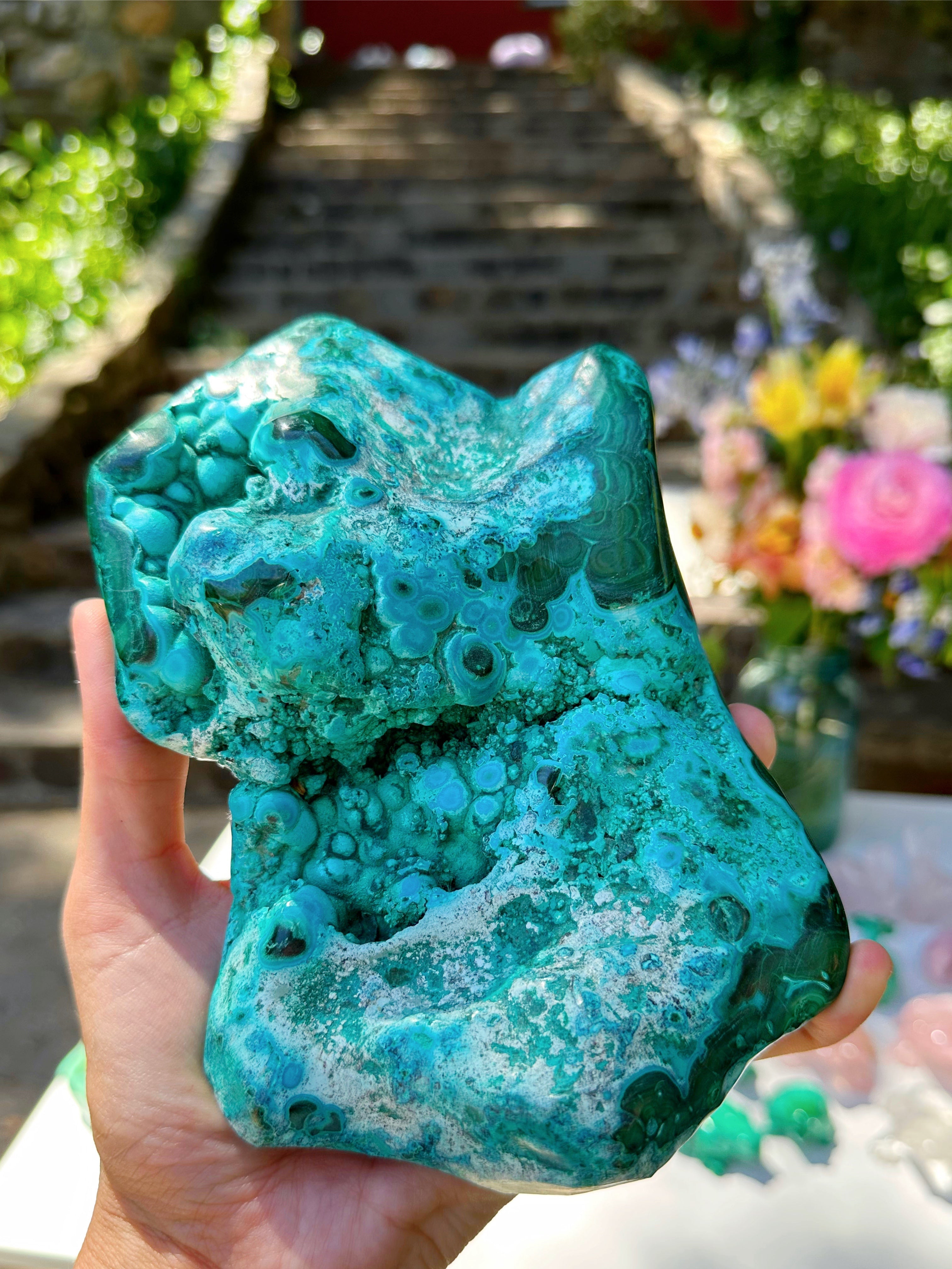 Chrysocolla w/ Malachite