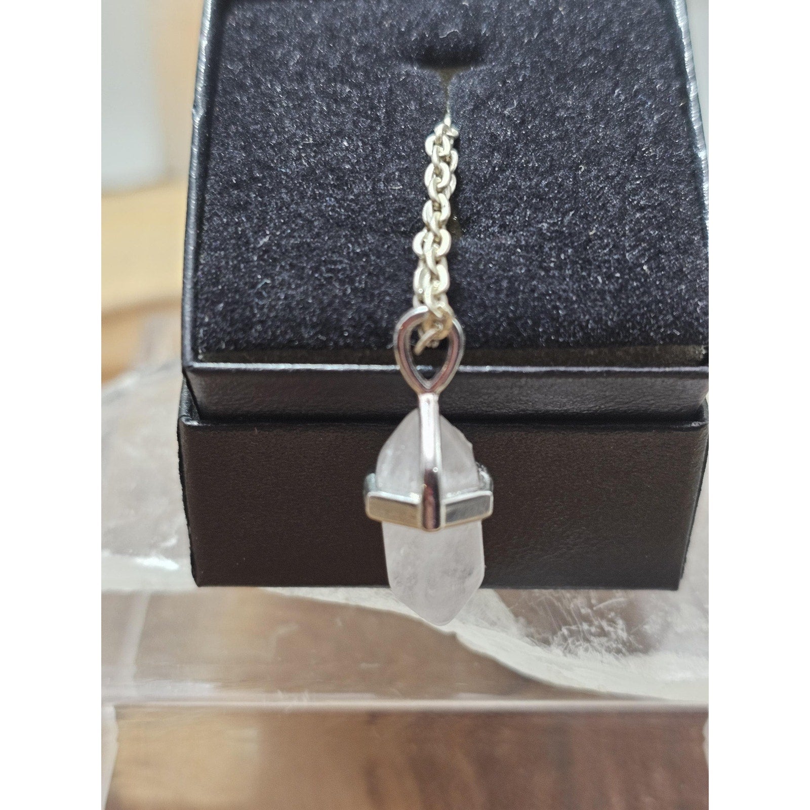 Quartz Crystal double points small and dainty little gems for a elegant look at me by CrystalCloud Company