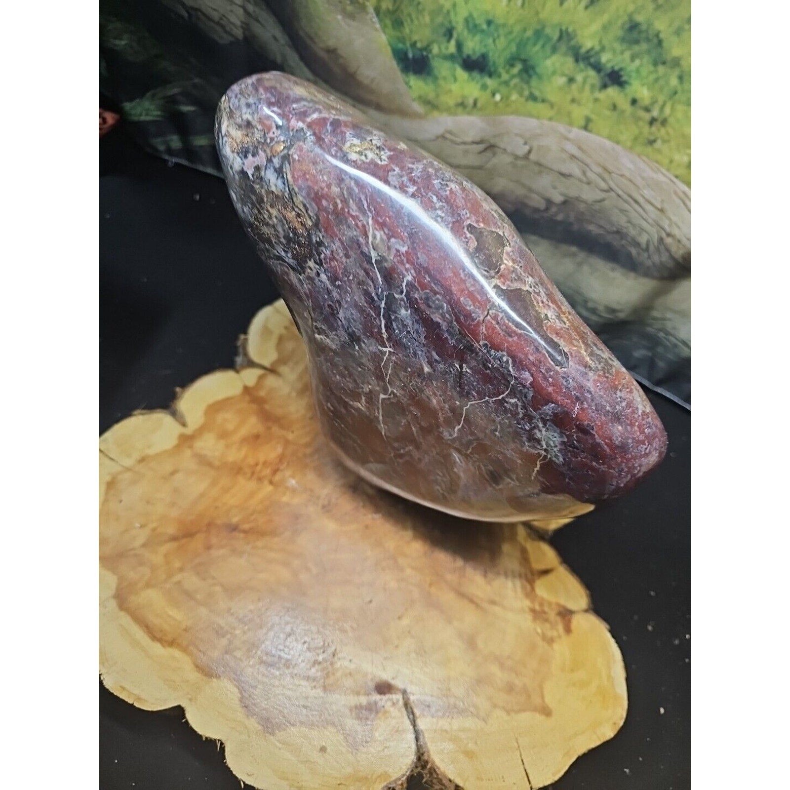 16.6LB Natural Chicken Blood Stone Quartz Crystal Mineral specimen healing by CrystalCloud Company