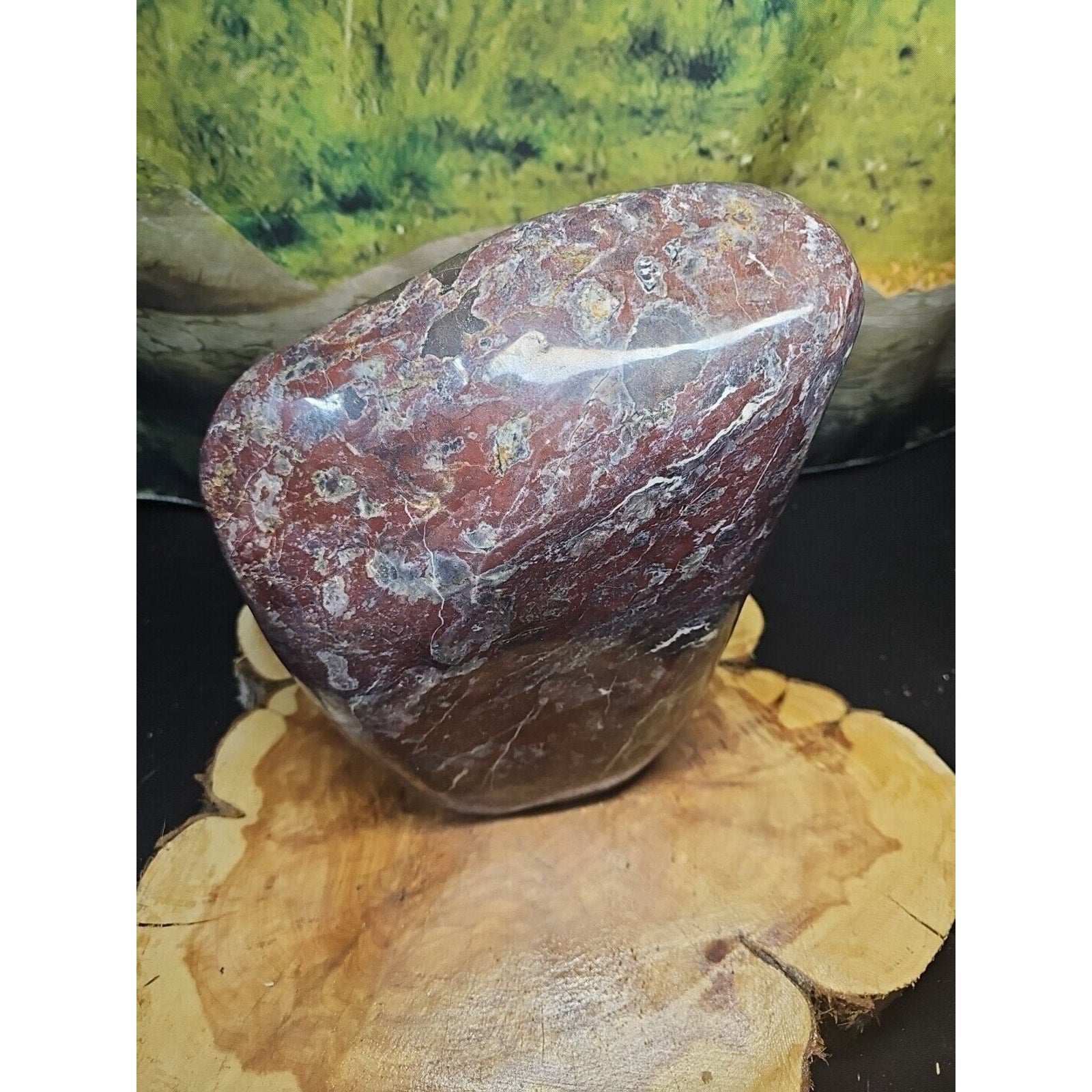 16.6LB Natural Chicken Blood Stone Quartz Crystal Mineral specimen healing by CrystalCloud Company