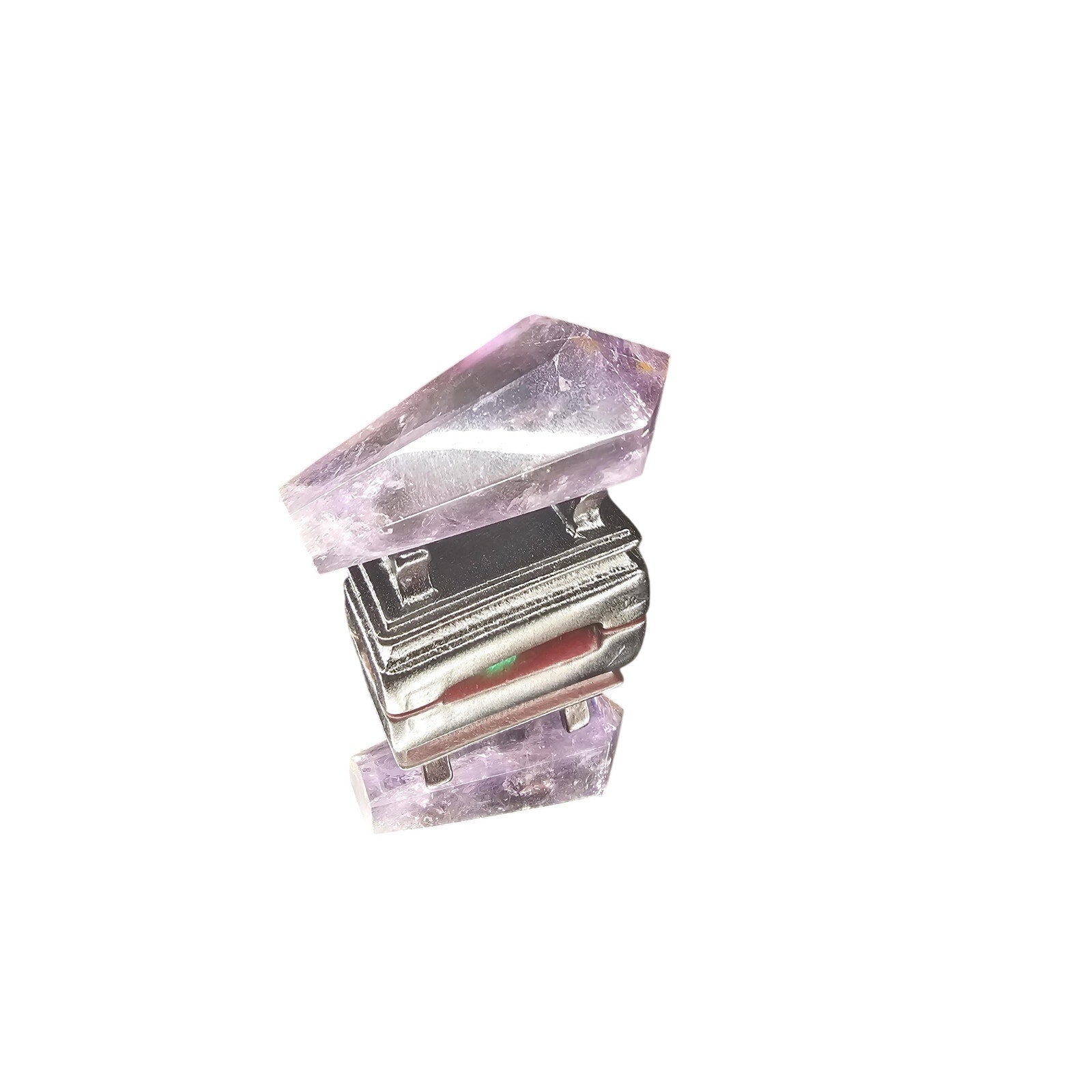 Amethyst point Japanese stand by CrystalCloud Company