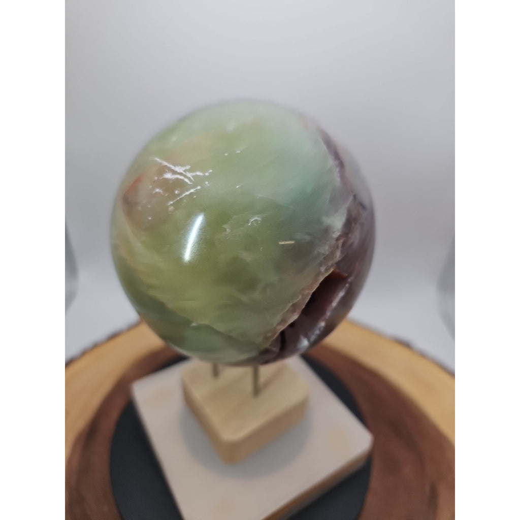 Rainbow Fluorite Quartz Crystal Sphere - Polished Healing by CrystalCloud Company