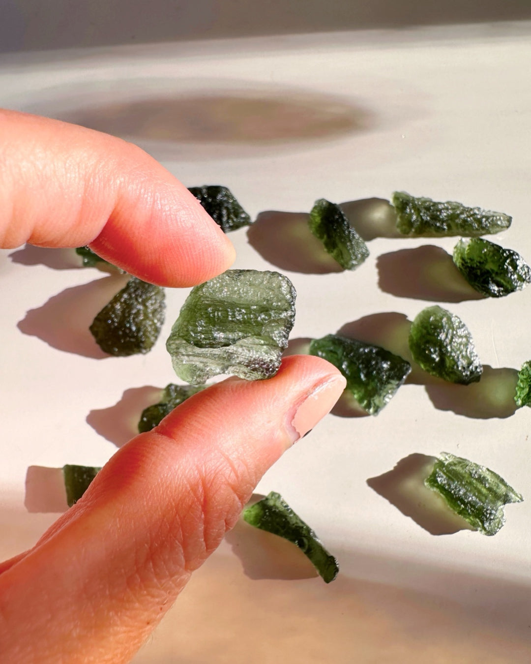 Chlum Moldavite  #1 - AA