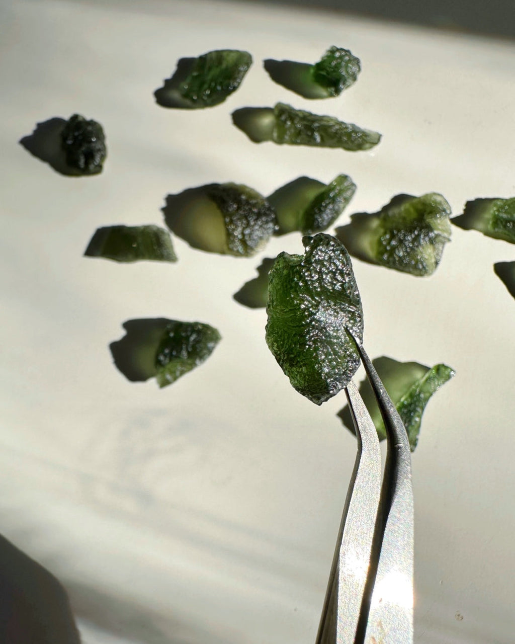 Chlum Moldavite  #4 - AA