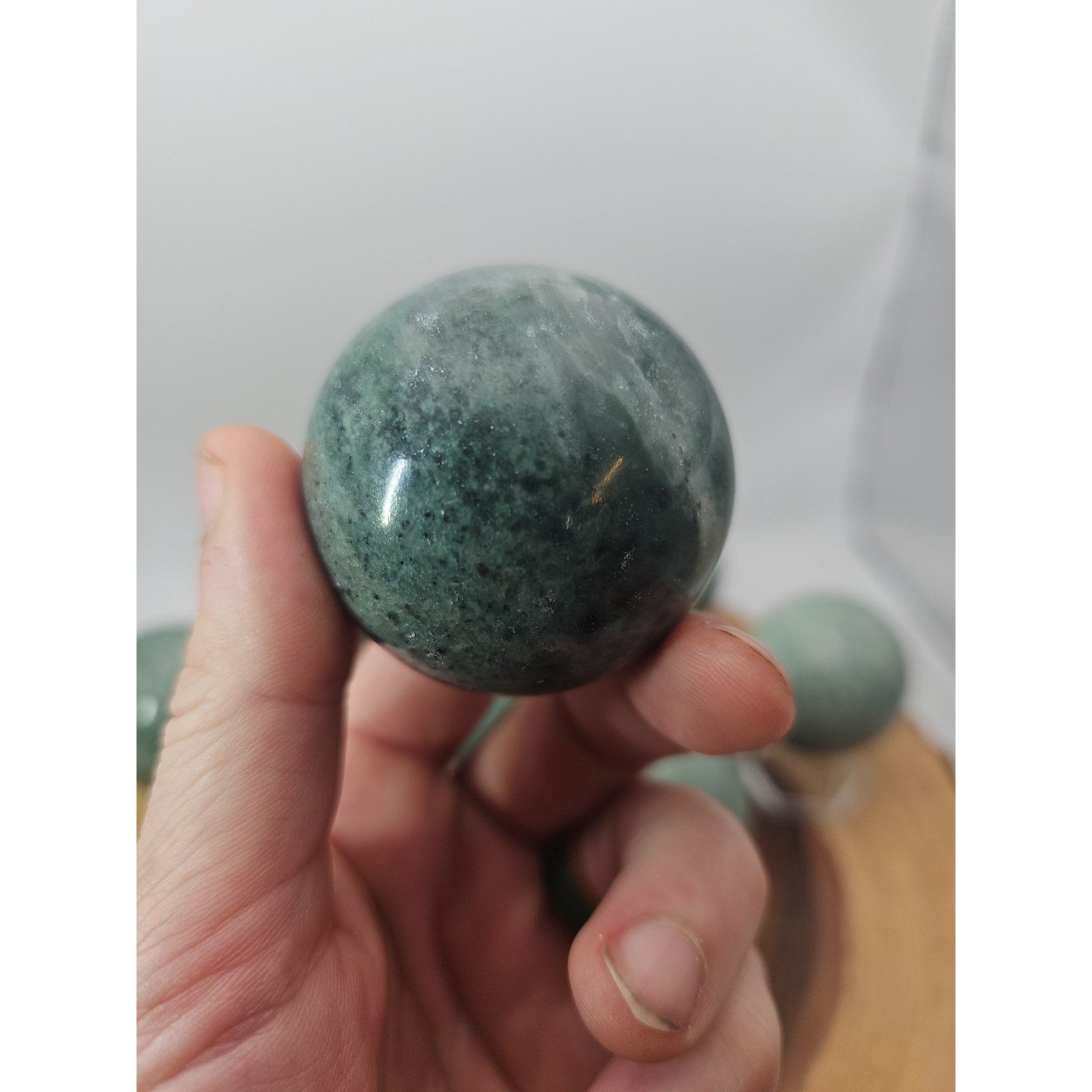 Quartz Crystal Sphere 50mm 1 Each by CrystalCloud Company