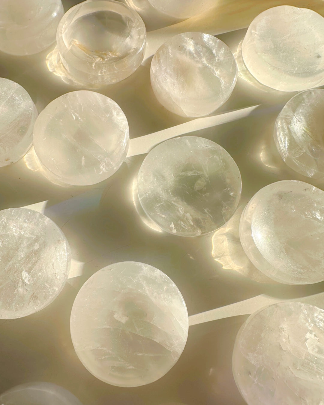 Clear Quartz Sphere Stand/Small Dish by Baltic Mermaid