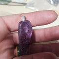 Purple Amethyst Pendant by CrystalCloud Company