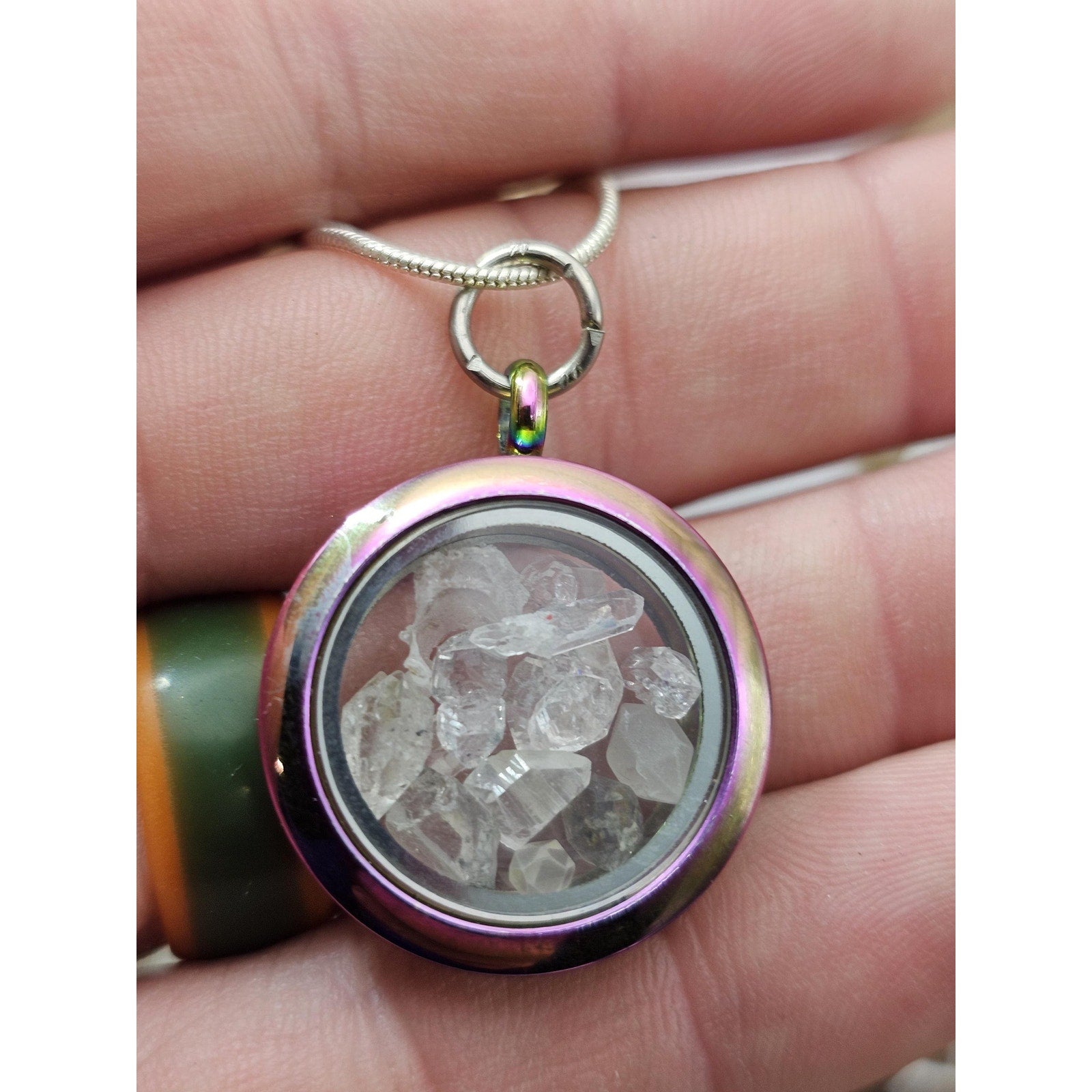 Herkimer Diamond Pendant by CrystalCloud Company