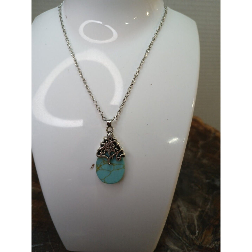 NATURAL STONE NECKLACE by CrystalCloudCompany