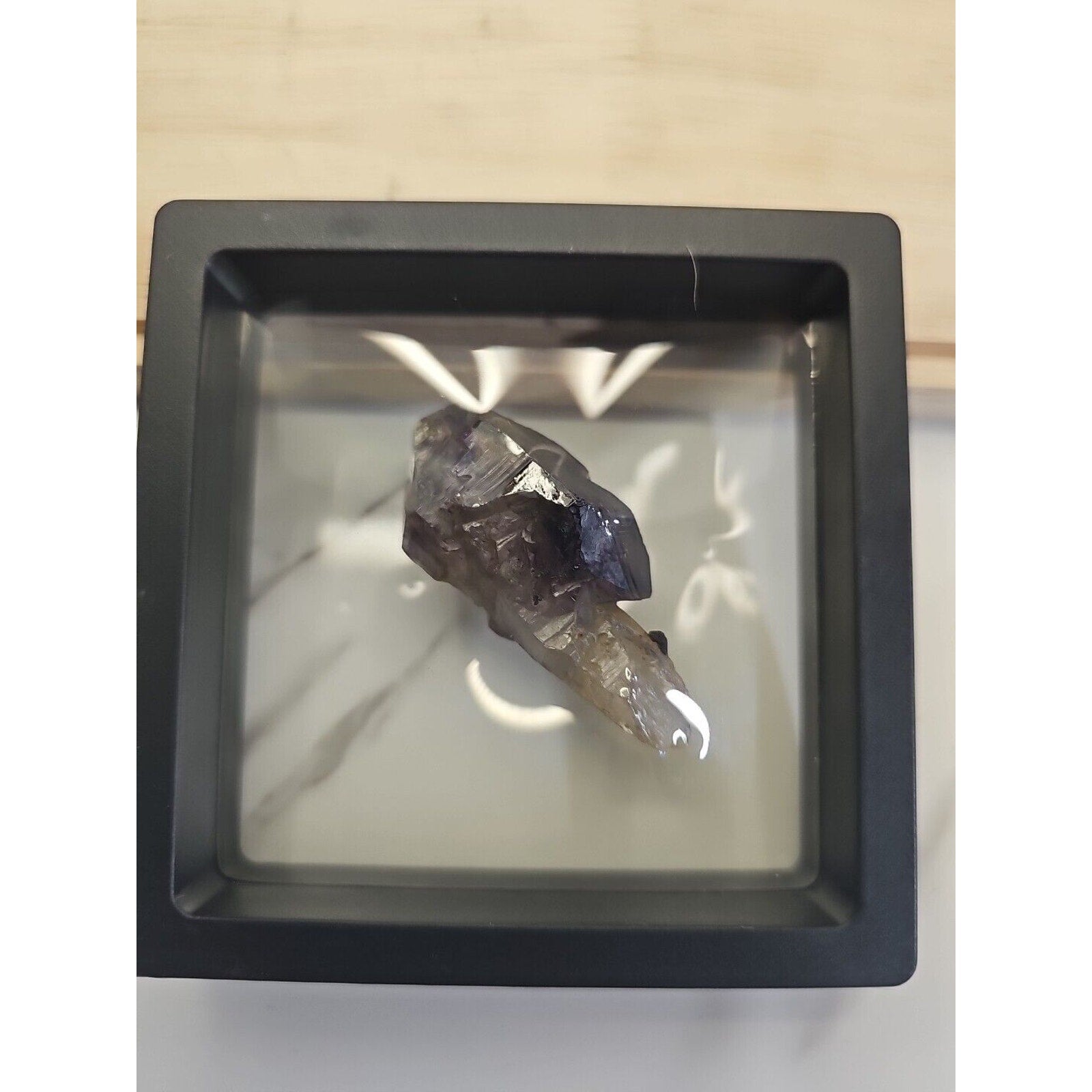 Smoky Scepter Amethyst Crystal with Phantom — Brandberg, Namibia | CrystalCloud Company by CrystalCloud Company