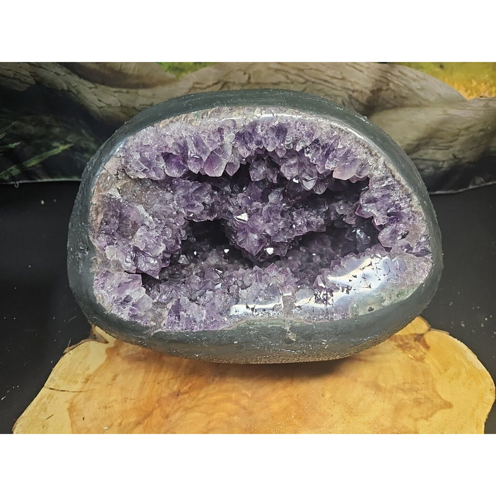 21.7LB Natural Amethyst geode quartz cluster crystal mineral specimen healing by CrystalCloud Company