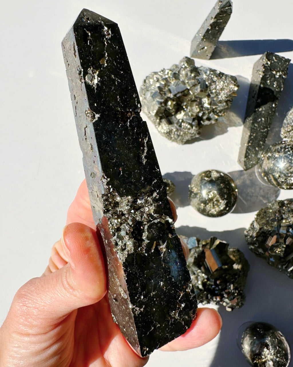 Pyrite Obelisk