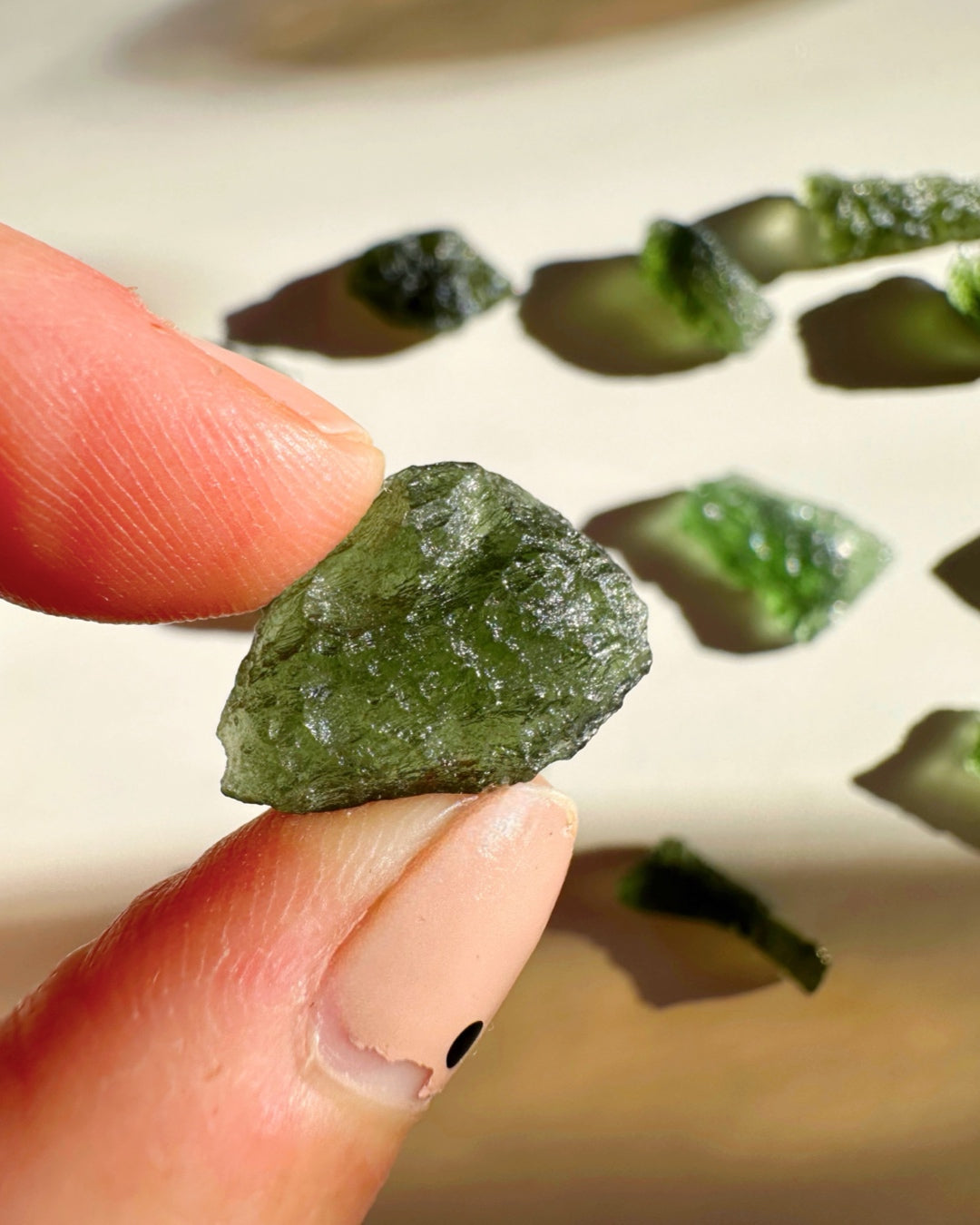 Chlum Moldavite  #2 - AA