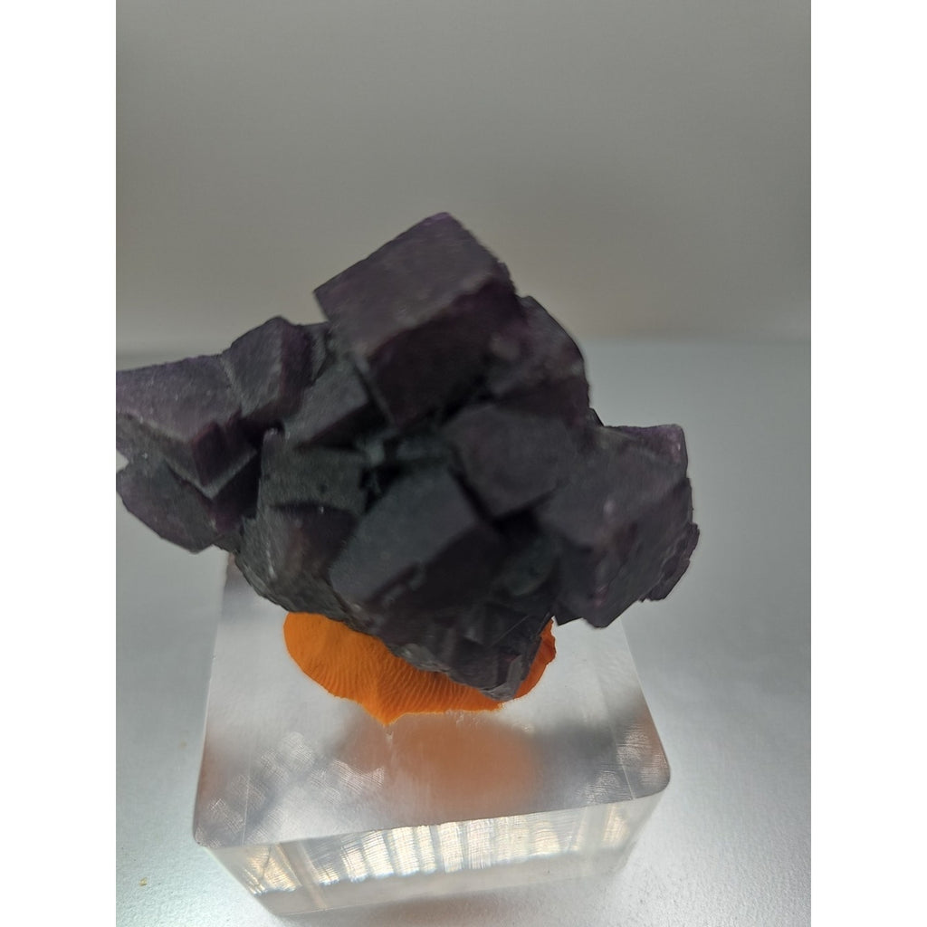 Fluorite crystal quartz cluster 2.5oz by CrystalCloud Company