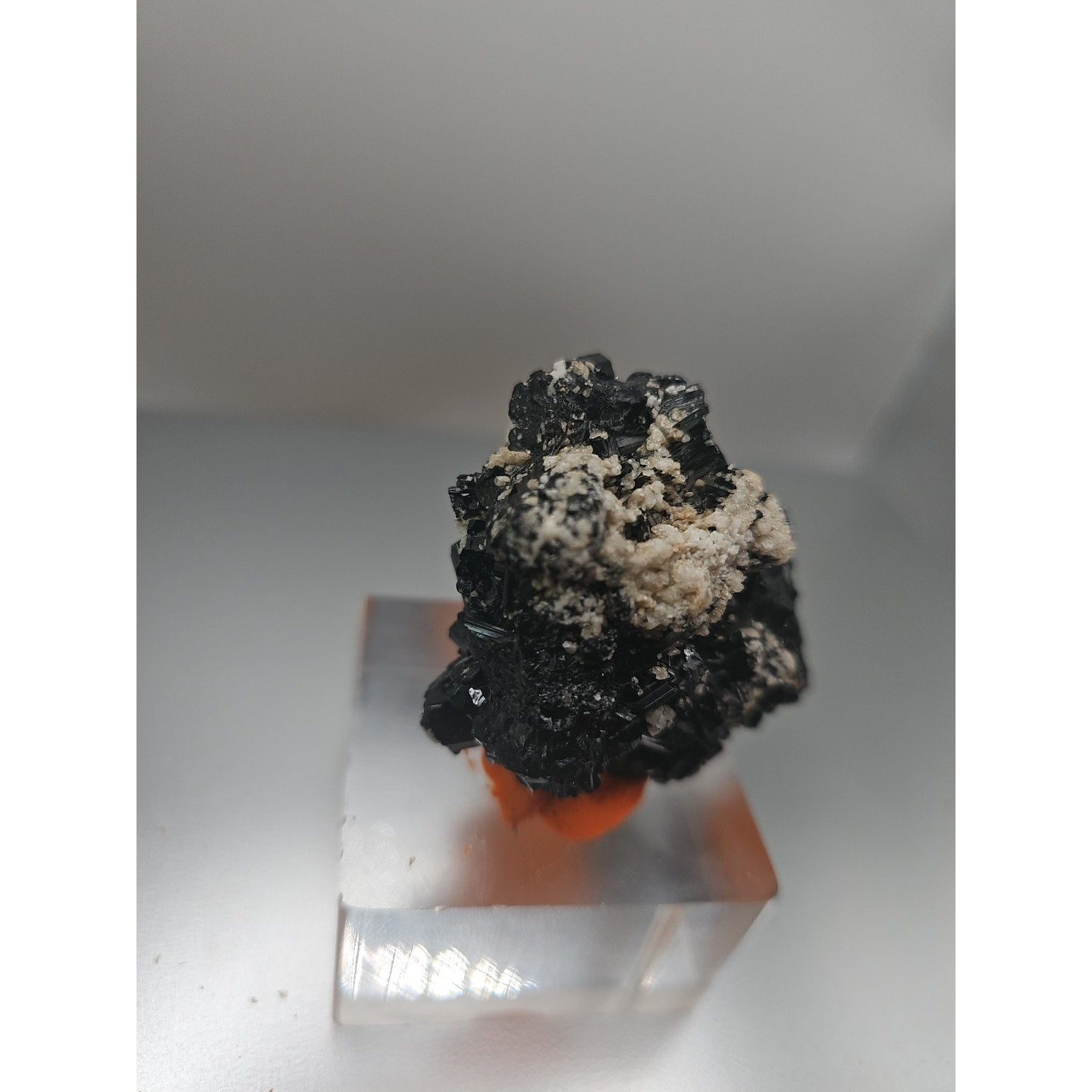 Black Tourmaline Crystal Specimen Rough Raw From Afghanistan 83grams by CrystalCloud Company