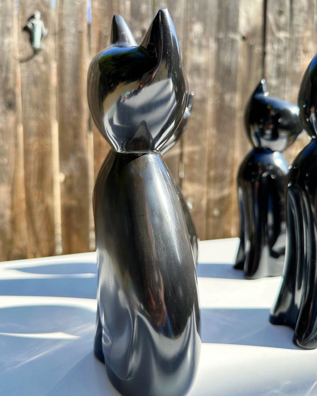 Large Marble Kitty Cat - A by Baltic Mermaid