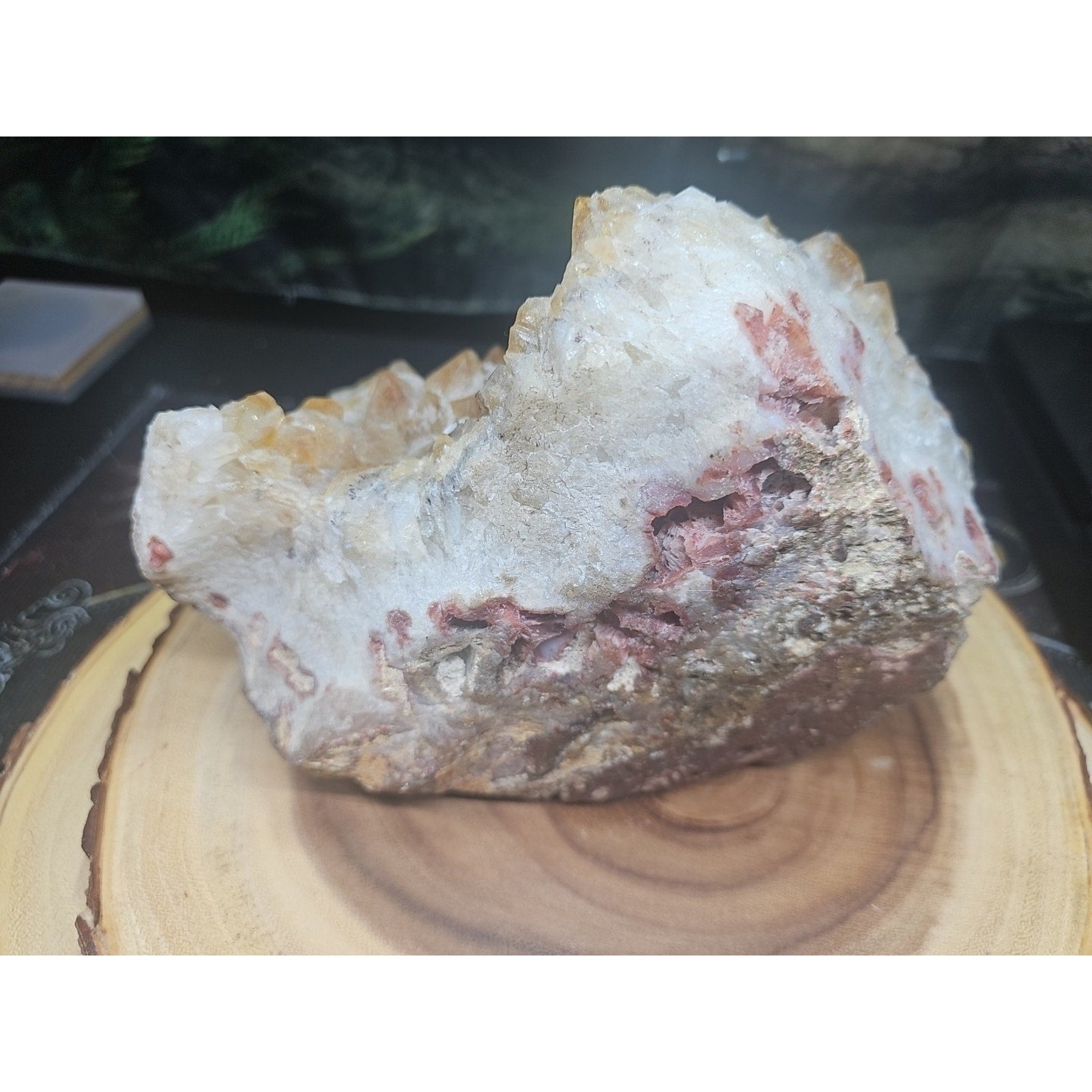 9.1 Lbs Heat Amethyst Crystal by CrystalCloudCompany