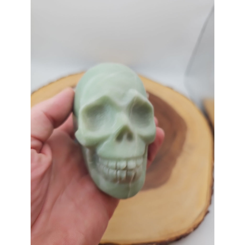 Natural Jasper Calcite Skulls Crystal Carving Mixed Stones Healing .89lbs by CrystalCloud Company