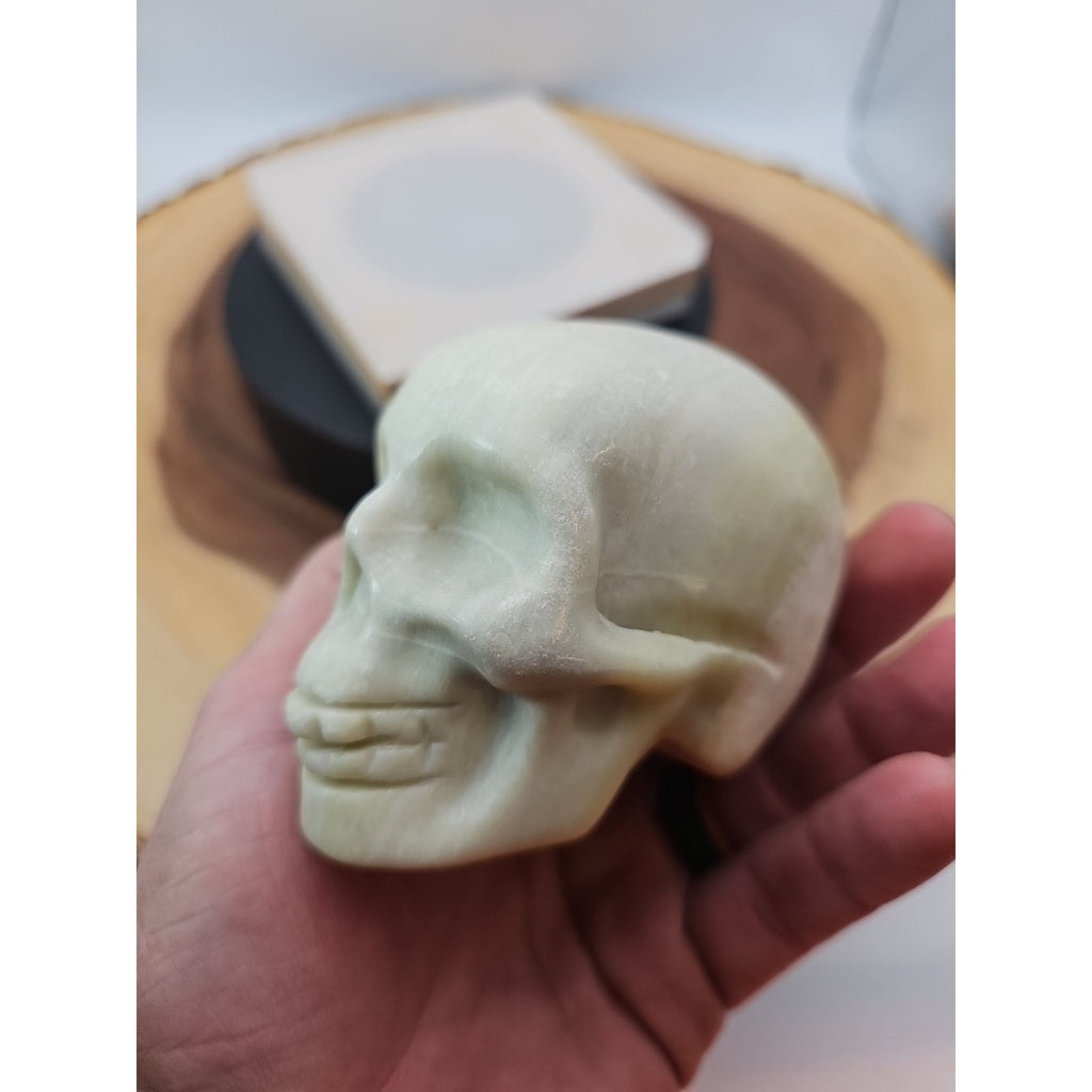 1.14lb Natural Jasper Calcite Skulls Crystal Carving Mixed Stones Healing by CrystalCloud Company