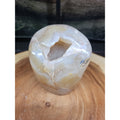 2.69LB 1Pcs Natural Agate Carnelian Quartz Crystal Decoration Geode by CrystalCloud Company