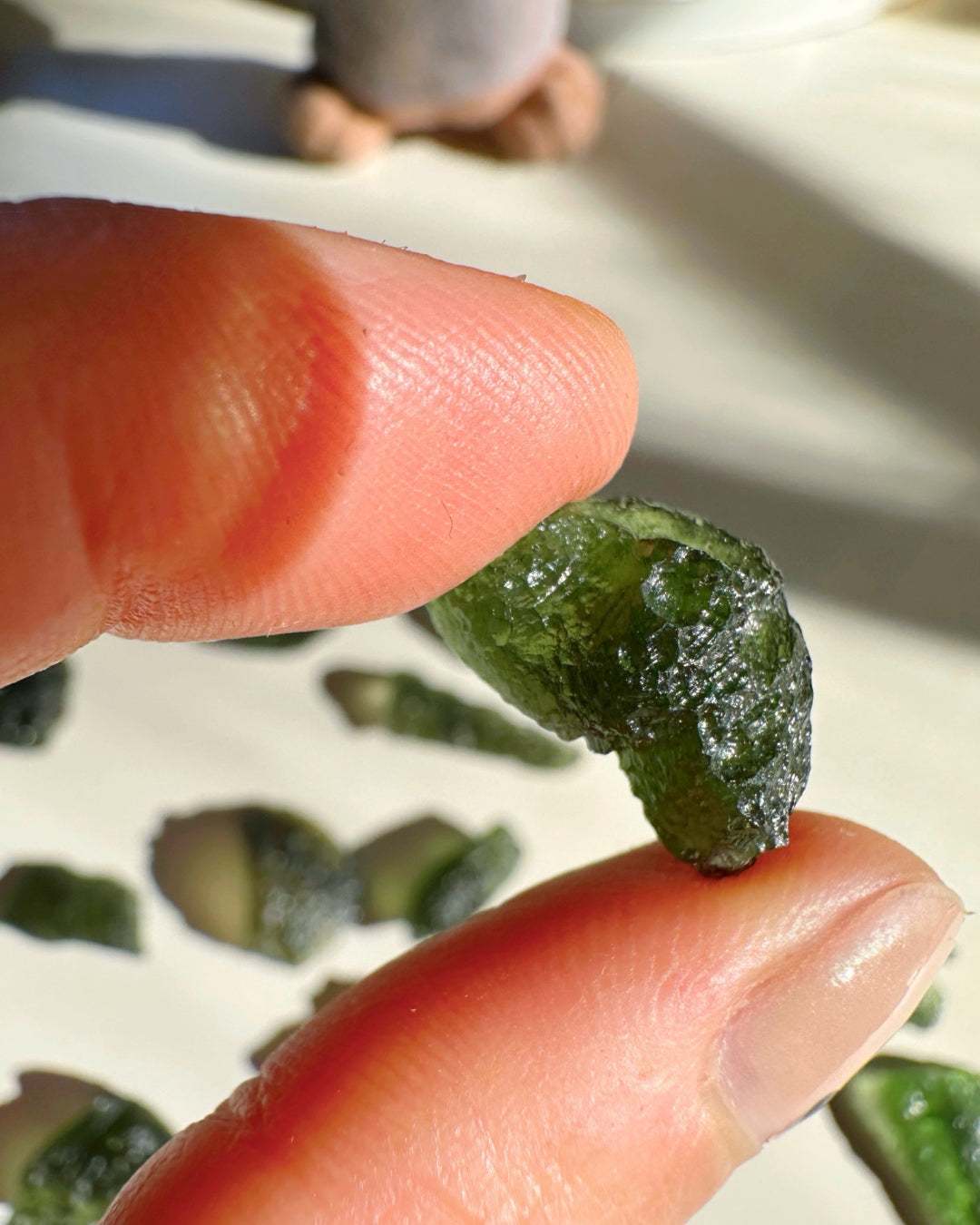 Chlum Moldavite  #4 - AA
