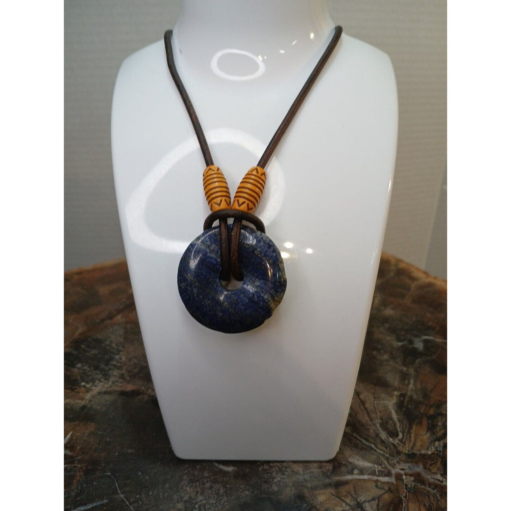 Lapis Lazuli Necklace Handemade by CrystalCloud Company