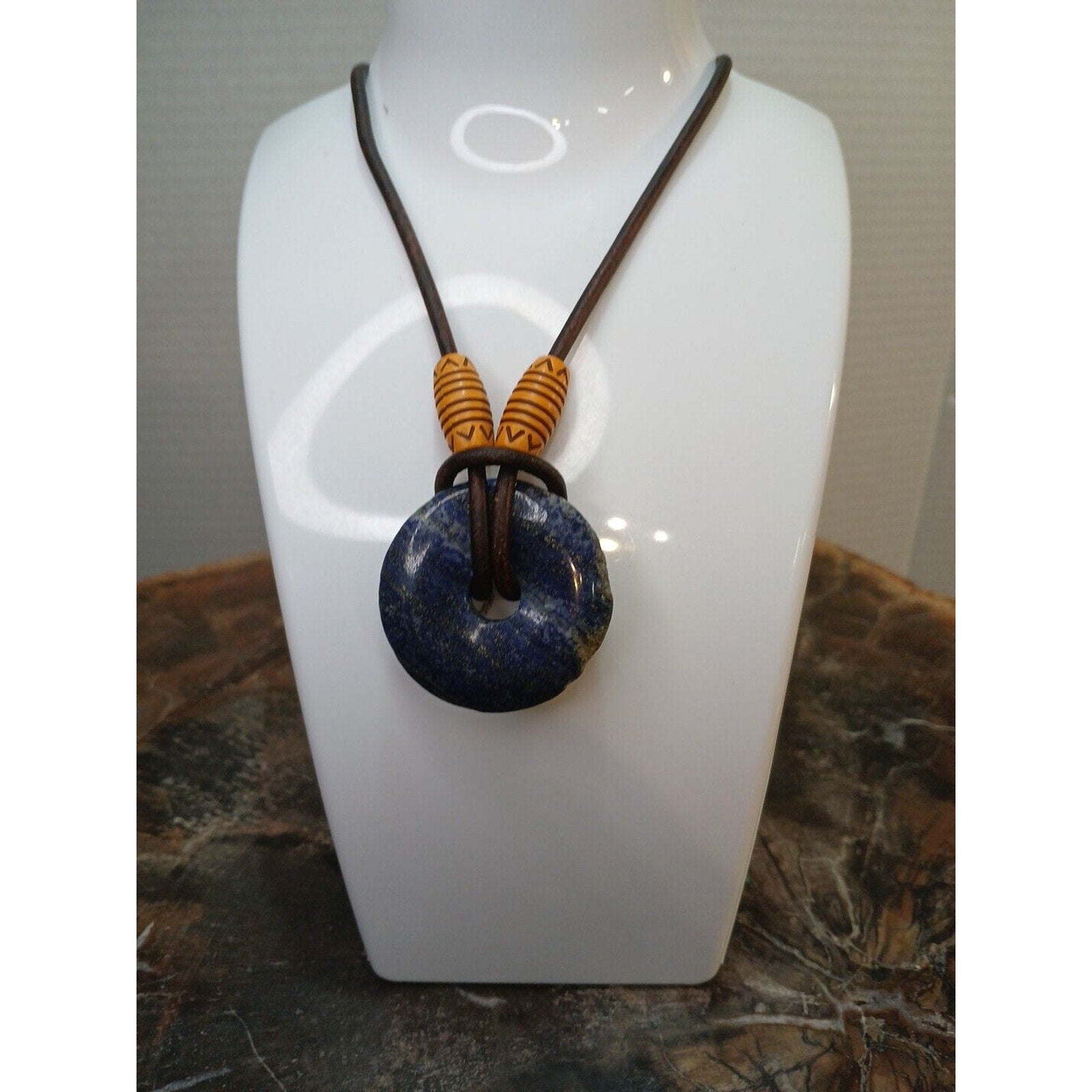 Lapis Lazuli Necklace Handemade by CrystalCloud Company