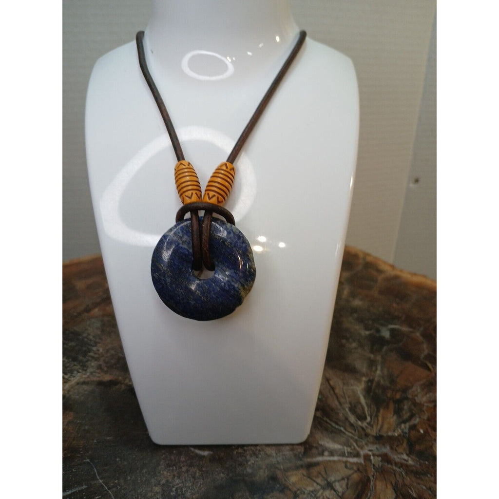 Lapis Lazuli Necklace Handemade by CrystalCloud Company