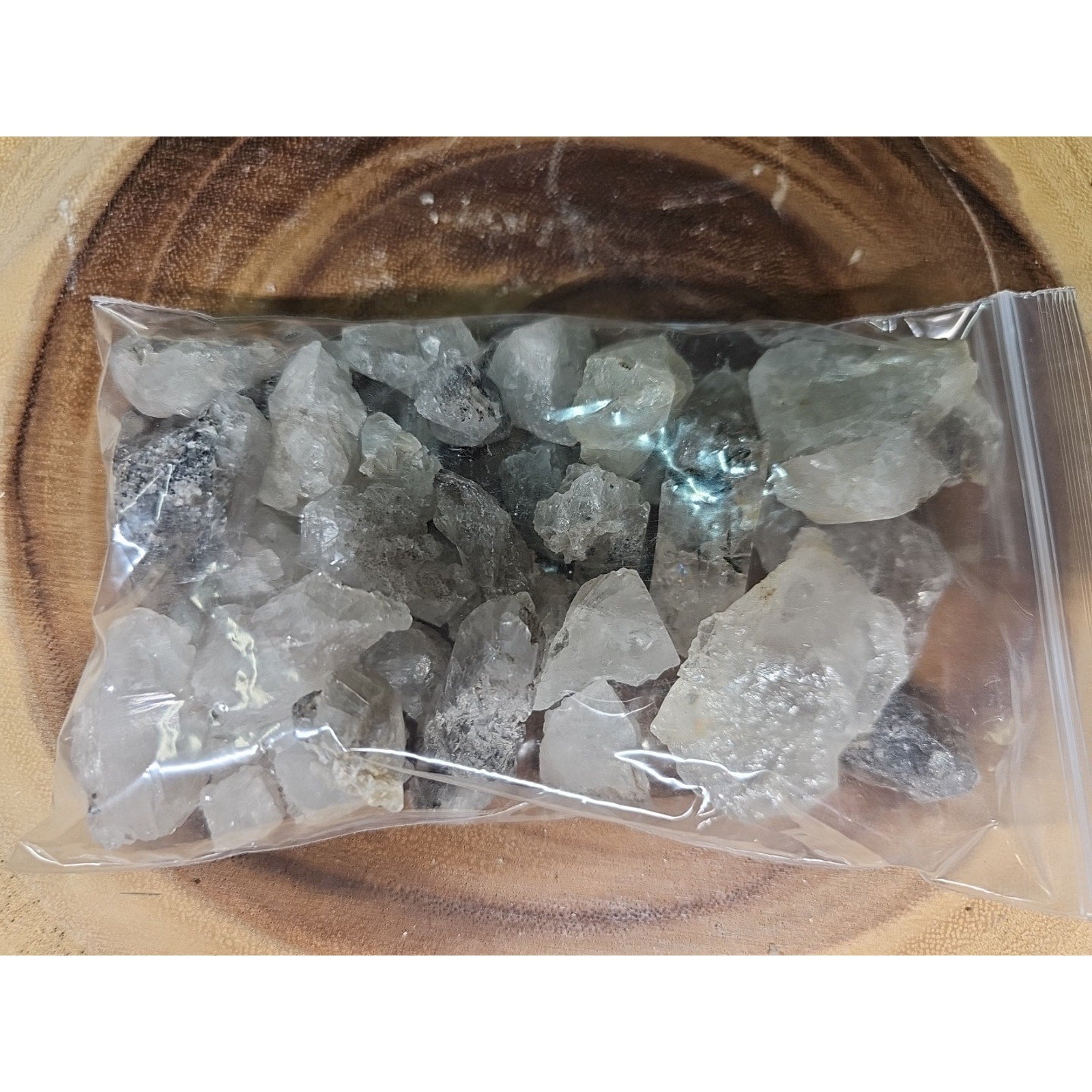 Natural Quartz Crystal pieces from Fonda, NY (aka Herkimer Diamond) 292grams by CrystalCloud Company
