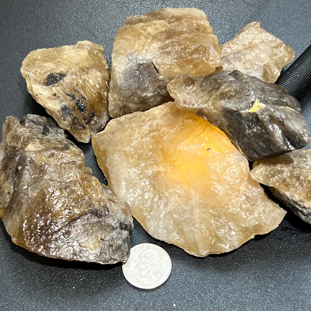 Large Citrine Crystals (Natural Untreated) Rough Raw Stones (By The Piece or Pound) by Amazing Crystals
