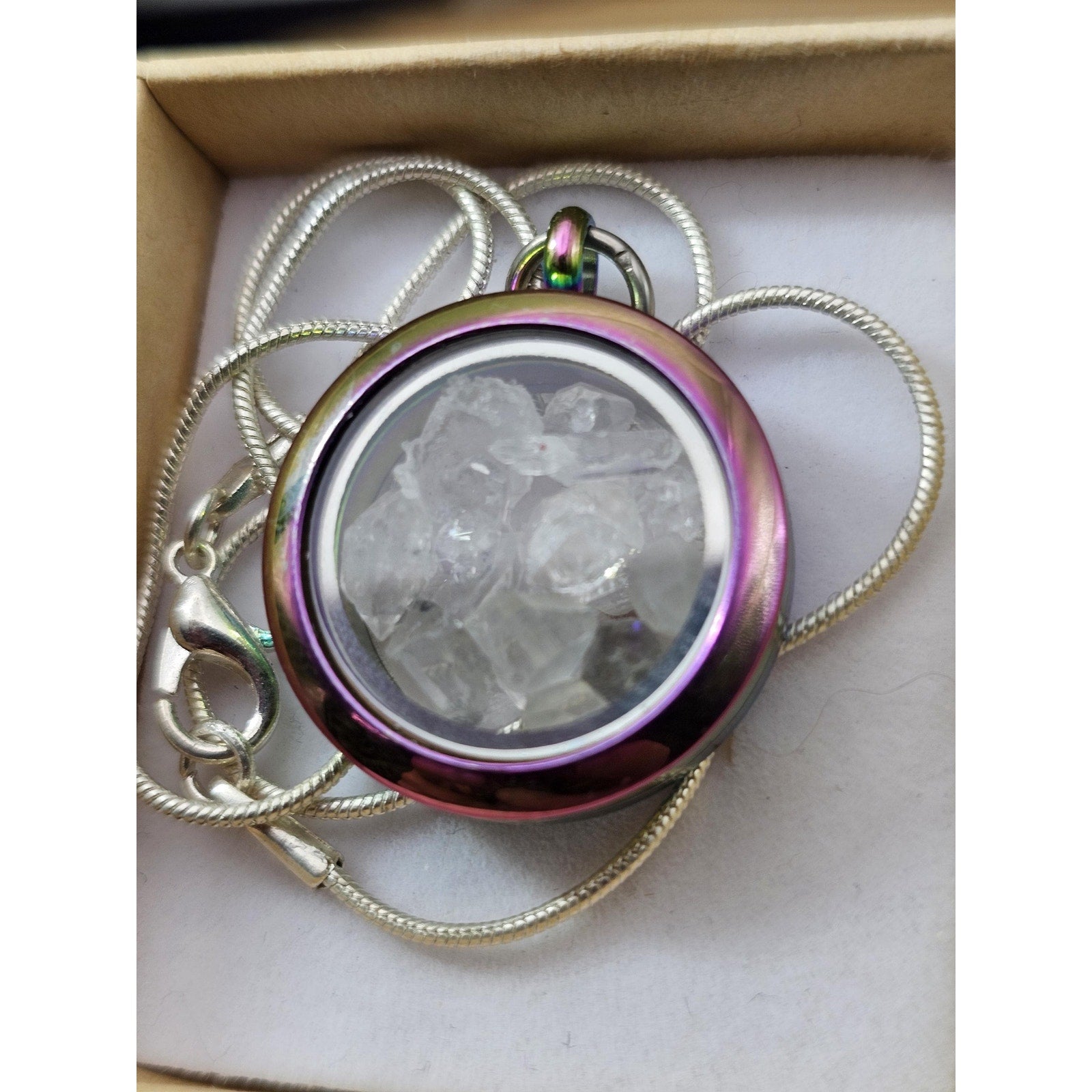 Herkimer Diamond Pendant by CrystalCloud Company