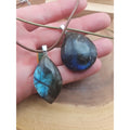 Labradorite Crystal Pendant 1 Each by CrystalCloud Company